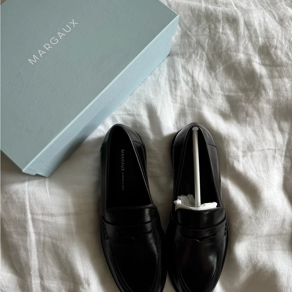Margaux Black Loafers - Picture 4 of 7